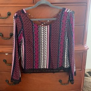 H&M patterned blouse